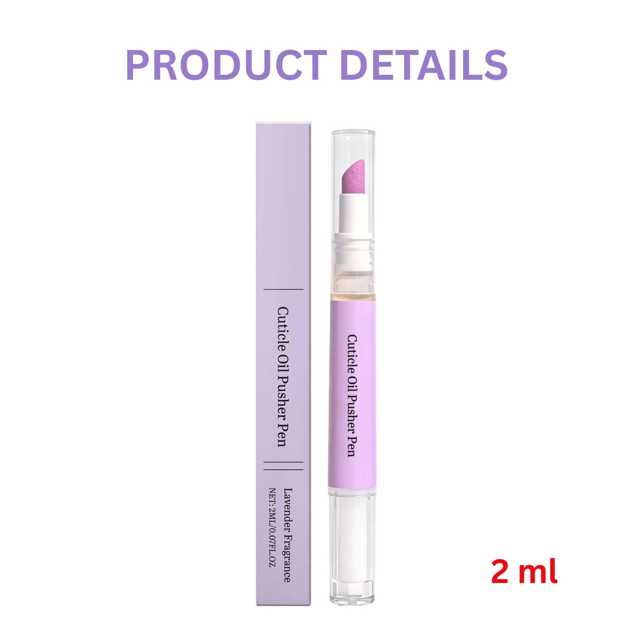 stilou 2-în-1 pentru îngrijirea cuticulelor, CuticleOil - Image 2