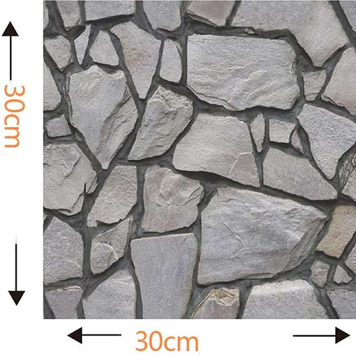 RocksWall, autocolante tridimensionale pentru perete cu efect de rocă (10 buc.) (1+1 GRATUIT) - Image 10