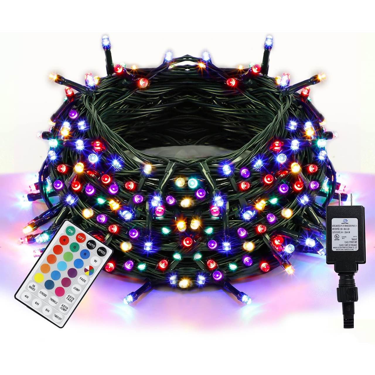 20mLL, șir de lumini festive multicolore - Image 9