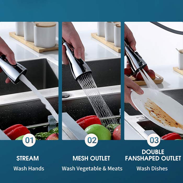 AdjustableFaucet, adaptor pentru bateria de la bucătărie - Image 4
