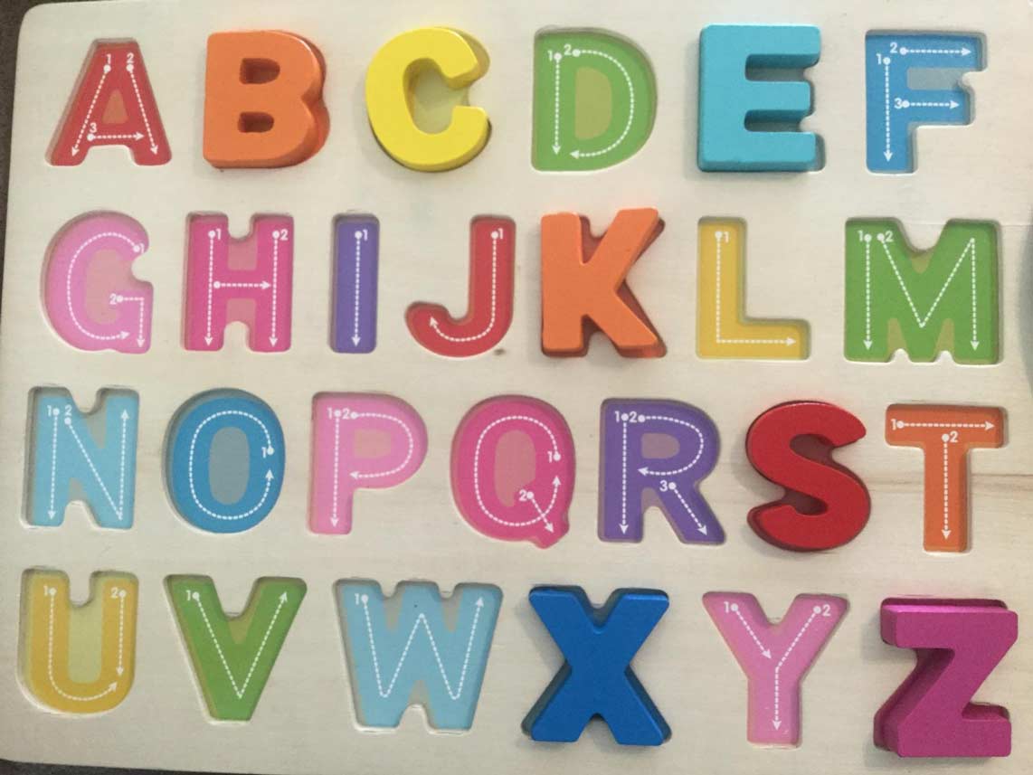 AlphabetPuzzle, puzzle din lemn cu litere - Image 6