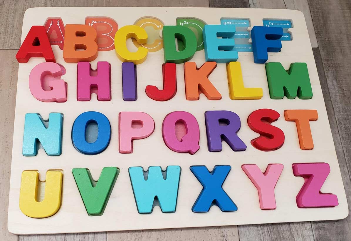 AlphabetPuzzle, puzzle din lemn cu litere - Image 8