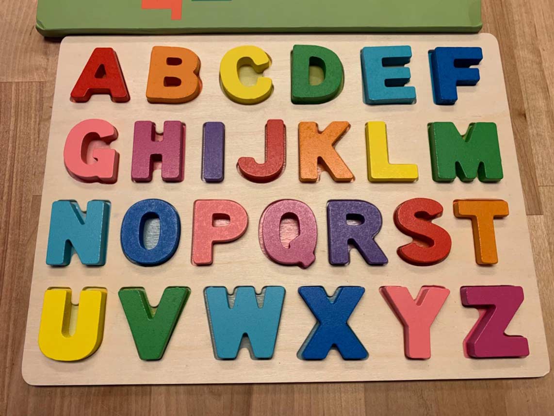 AlphabetPuzzle, puzzle din lemn cu litere - Image 9