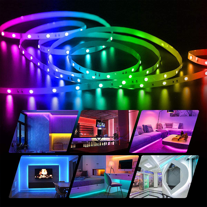 AmbientLedLights, bandă LED impermeabilă cu telecomandă - Image 3