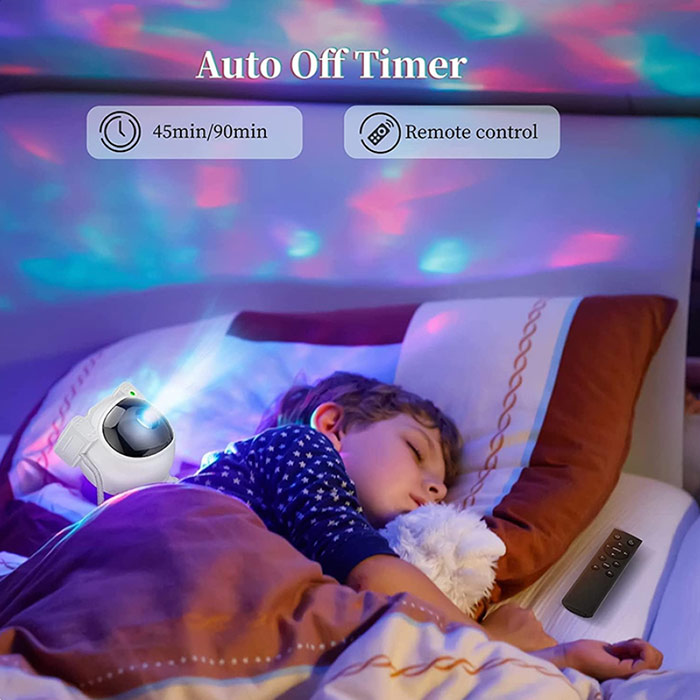 AstronautLamp, un proiector de noapte cu efect de galaxie și lumină LED - Image 9