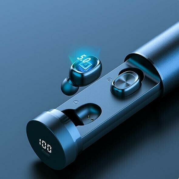 AudioInfinity, căști wireless bluetooth rezistente la apă cu stație de încărcare - Image 3