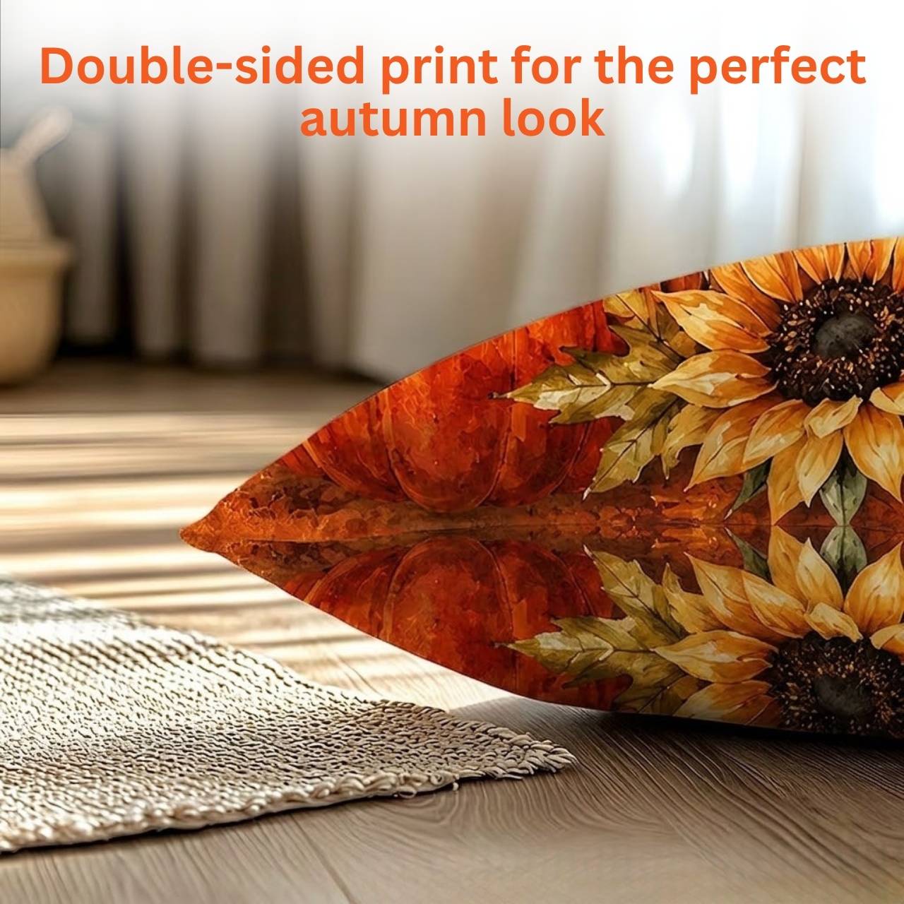 Husă pentru pernă cu tematică de toamnă, AutumnPillows - Image 3