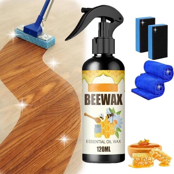 BEEWAX, Spray pentru curățarea și lustruirea mobilei cu ceară de albine - Image 3