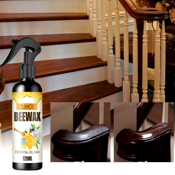 BEEWAX, Spray pentru curățarea și lustruirea mobilei cu ceară de albine - Image 4