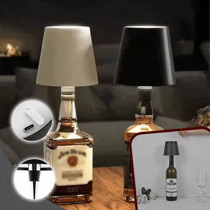 BOTLEAMP-CRN, Lampă wireless pentru sticle - video