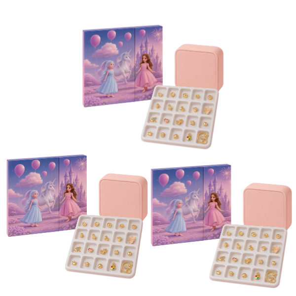 BRACBRAD, PRINCESS calendar de Advent pentru crearea brățărilor - Image 6
