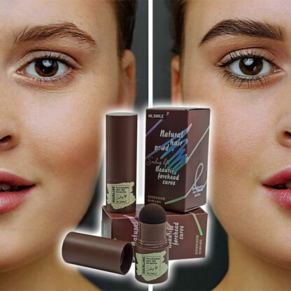 BROWSTAMP-TR, Set pentru conturarea sprâncenelor cu șabloane și pigment - Image 4