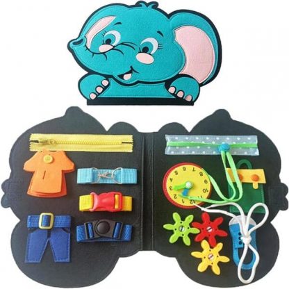 BUSYBOARD-TST, Jucărie senzorială de dezvoltare în mapă - Image 2