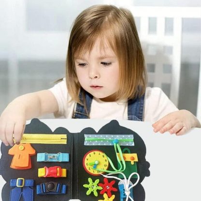 BUSYBOARD-TST, Jucărie senzorială de dezvoltare în mapă - Image 3