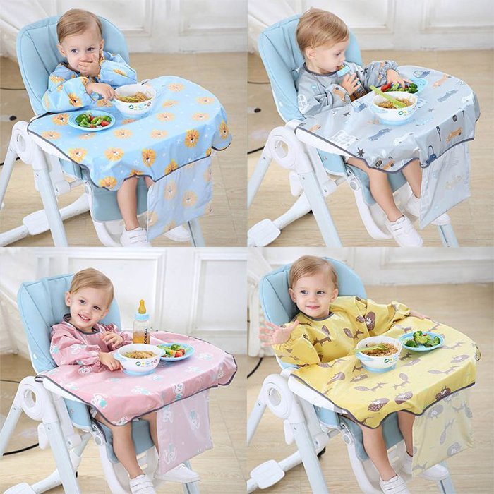 BabySleeve, bavetă impermeabilă cu mâneci pentru protecție împotriva petelor - Image 7