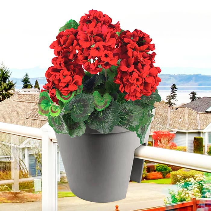 BalconyPots, ghivece pentru flori de balcon (2 bucăți) - Image 3