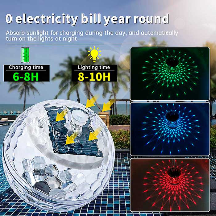 BallLamp, o lampă LED impermeabilă și solară care schimbă culorile - Image 9