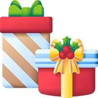 BestGift, card de Crăciun cu compartiment pentru bani (3 bucăți) - Image 5