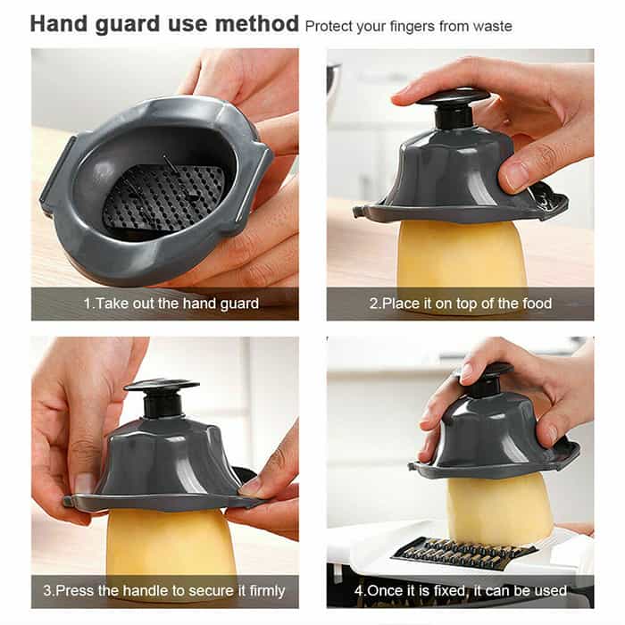 BowlCutter, feliator multifuncțional cu strecurătoare și curățător de mână - Image 3