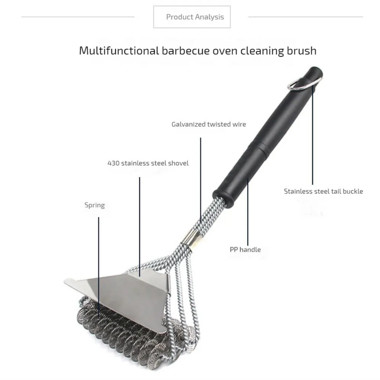 BrushGrill, perie de curățare pentru gril - Image 6