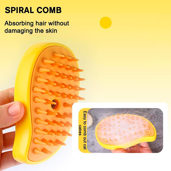 Brushy, perie electrică pentru animale de companie cu pulverizare - Image 9