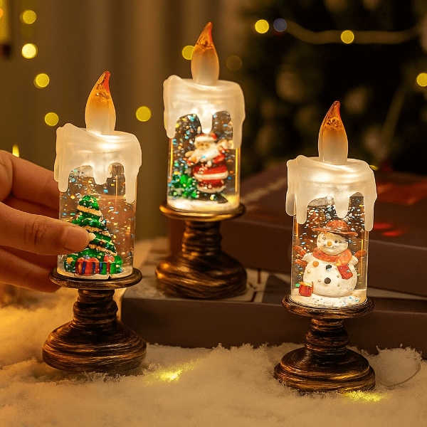 CANDLES, lumânare LED de Crăciun - Image 4