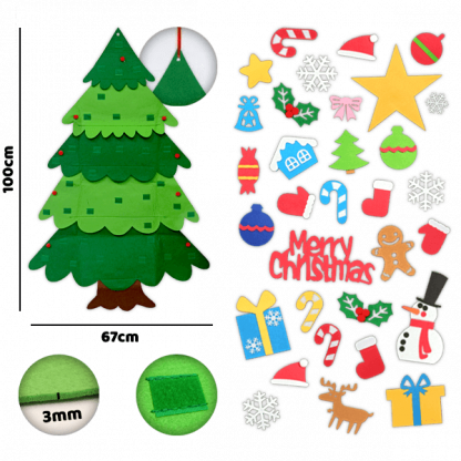 CHRISTREE, copacul de Crăciun Montessori pentru copii - Image 3