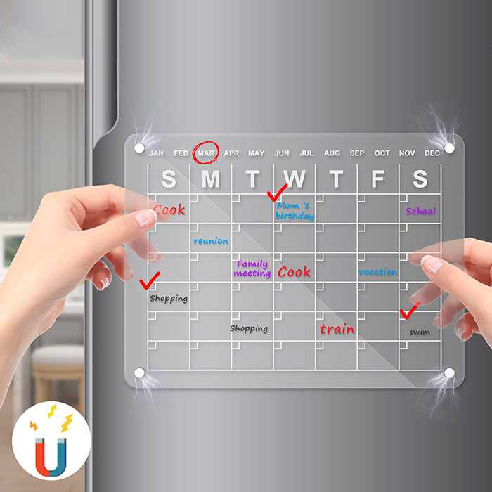 CalendarBoard, tablă de calendar magnetică (2 bucăți) - Image 6