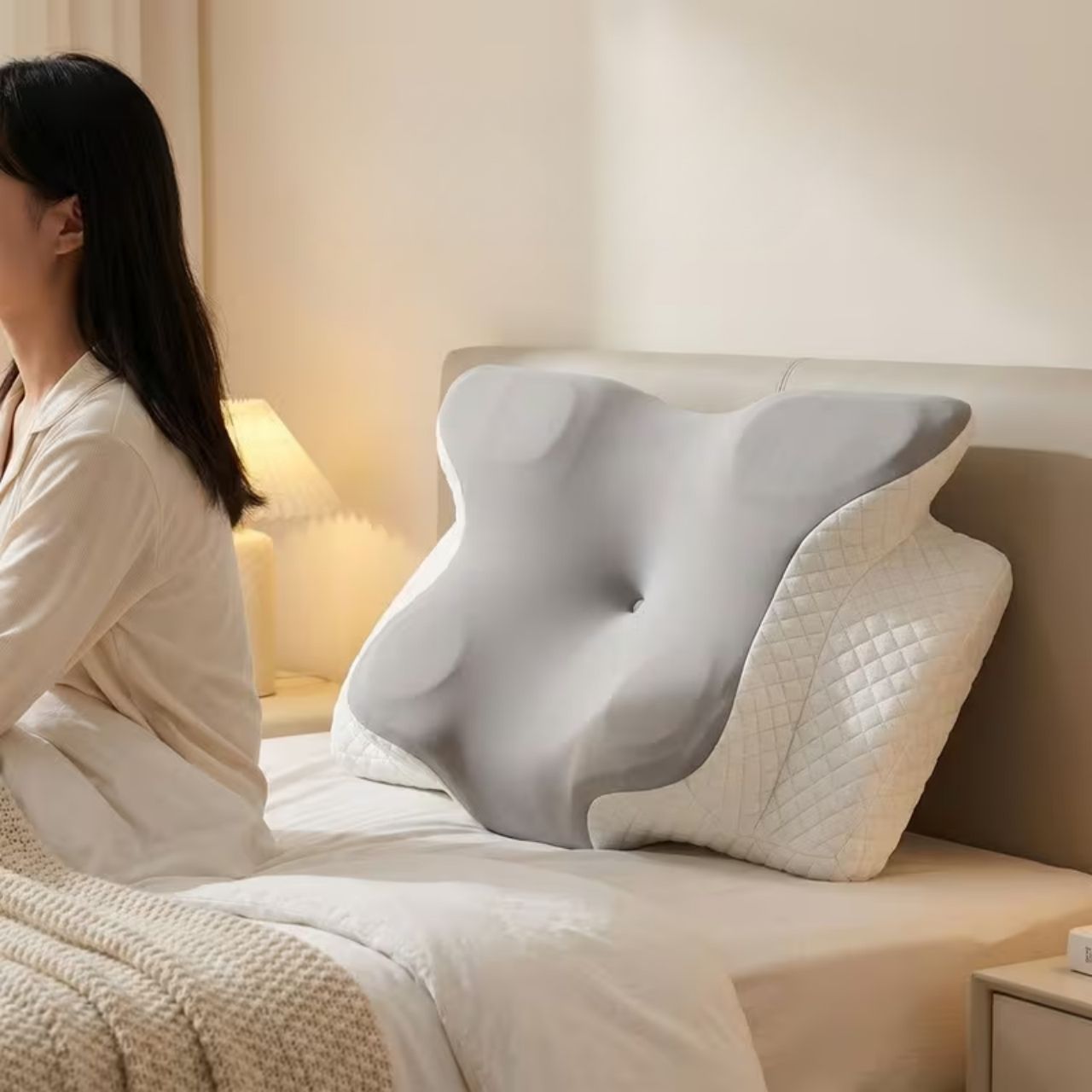Față de pernă ergonomică CervicalPillow, CervCover