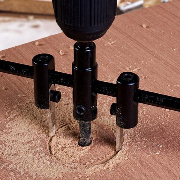 CircleCutter, dispozitiv de frezare reglabil (30 – 120 mm) - Image 6