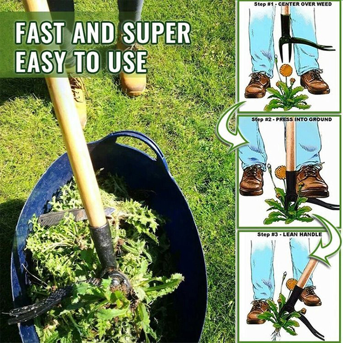 ClawWeeder, un instrument pentru îndepărtarea buruienilor împreună cu rădăcinile - în timp ce stați în picioare! - Image 7