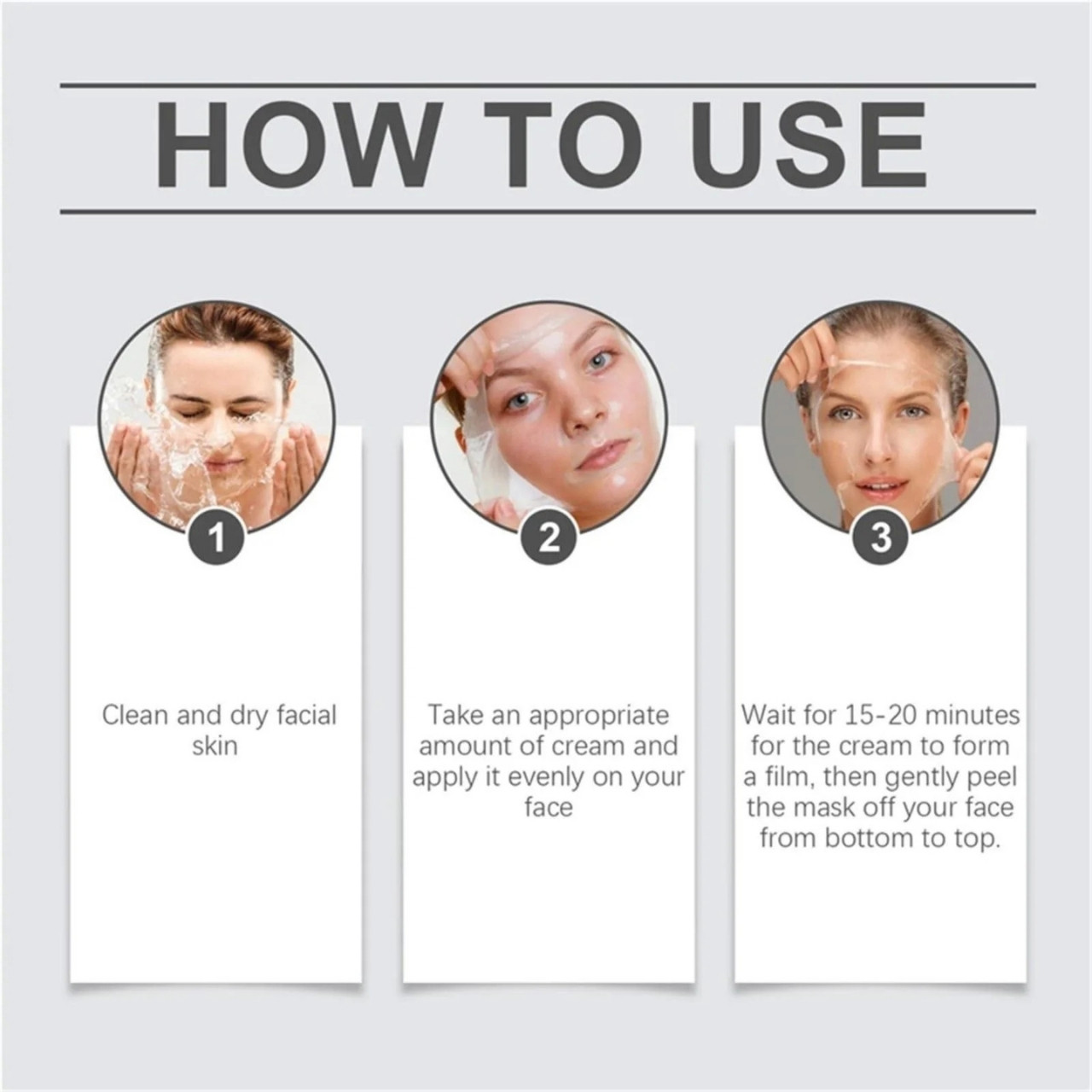 CollagenMask, mască de față cu colagen, tip peel-off, pentru utilizare peste noapte (1+1 GRATUIT) - Image 11