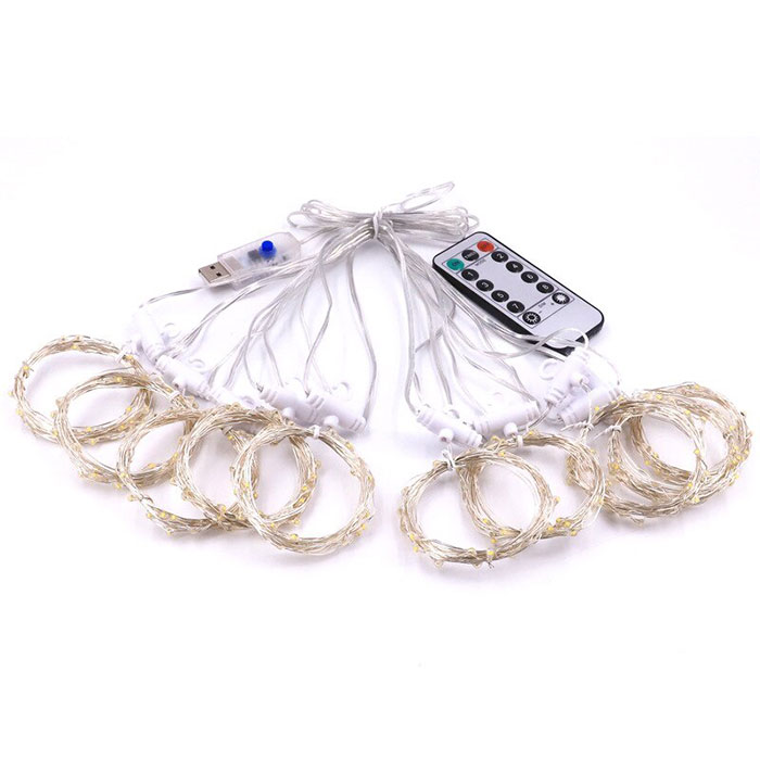 ColorfulCurtain, o perdea ușoară cu 300 de lumini LED colorate - Image 1