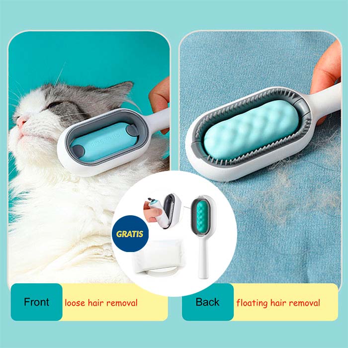 Peria pentru animale de companie are perișori de 0.8 mm lungime, așa că este potrivită pentru perierea diferitelor lungimi de păr!