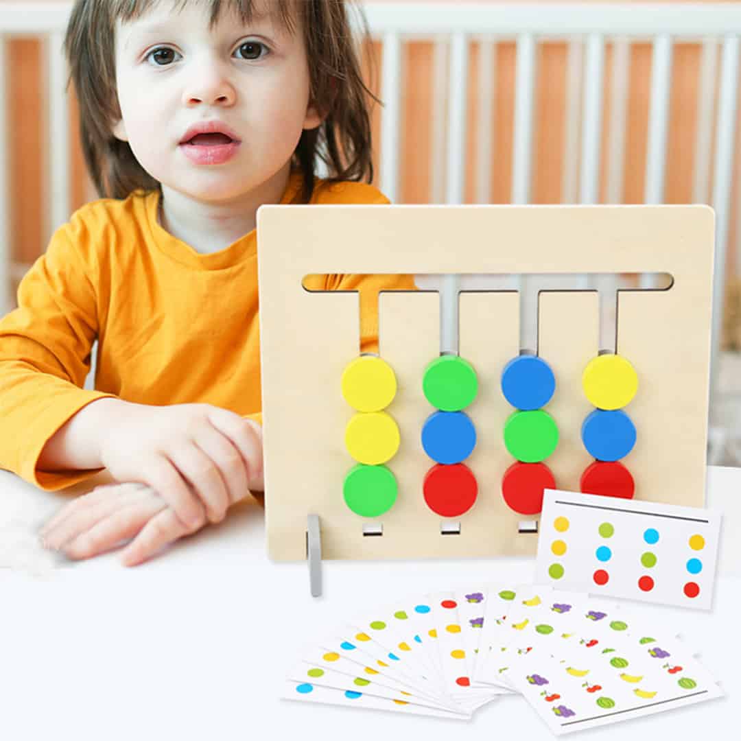 CombinationGame, puzzle din lemn pentru dezvoltarea gândirii logice (36 de sarcini) - Image 3