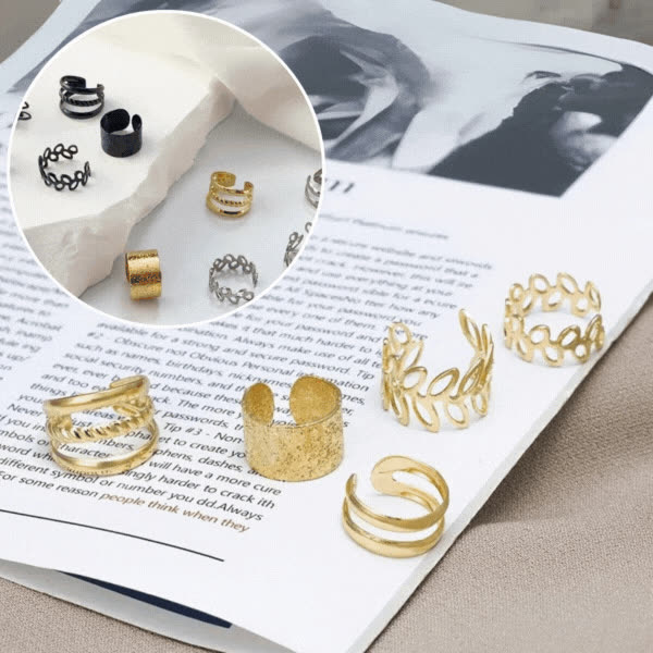 CuffEar, set de 5 cercei fără piercing - video