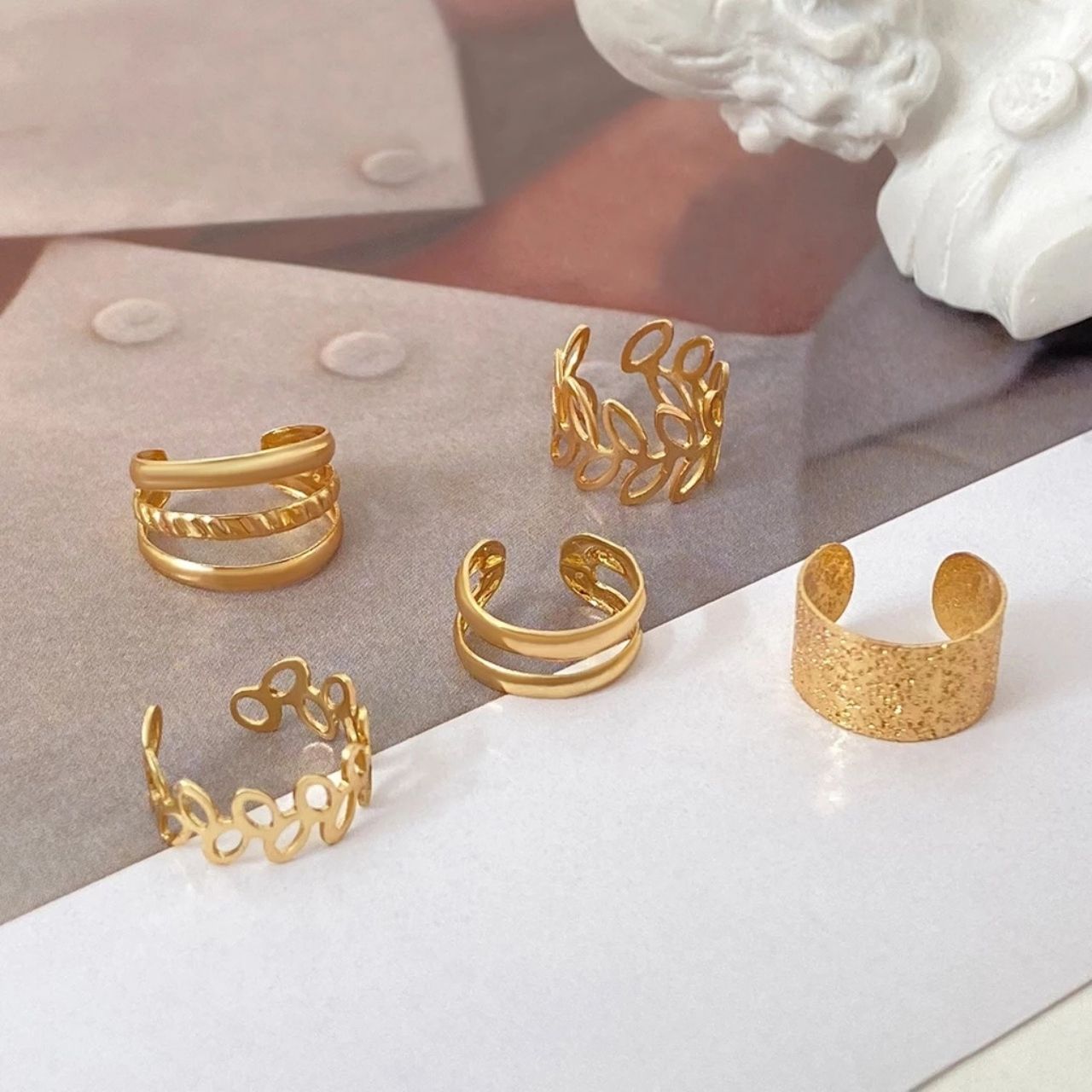 CuffEar, set de 5 cercei fără piercing - Image 7