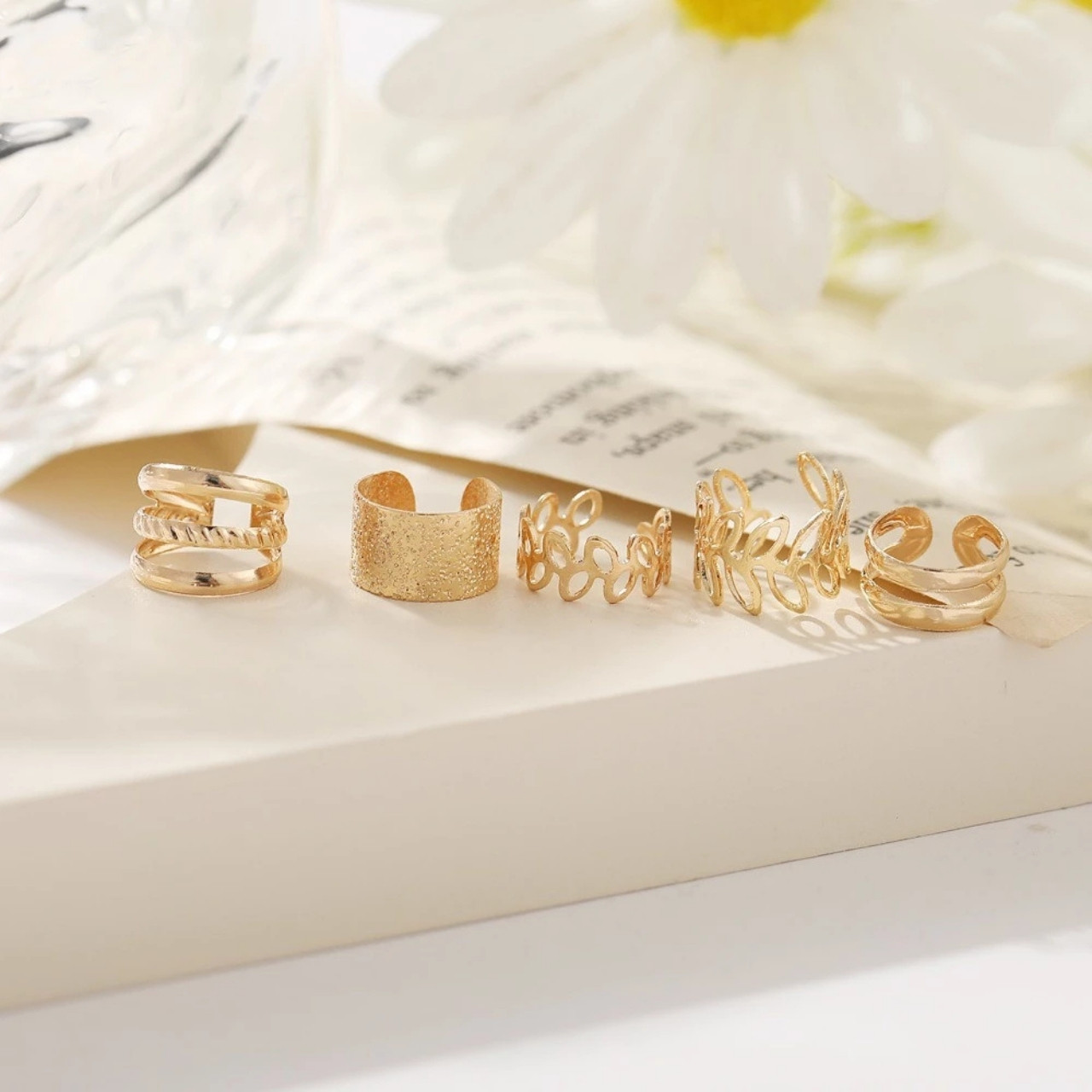 CuffEar, set de 5 cercei fără piercing - Image 8