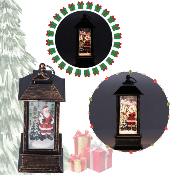 DECORCHRIS, Lanternă strălucitoare de Crăciun - Image 6