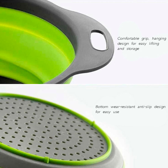 DishDrain, vase de gătit din silicon (2 bucăți) - Image 4