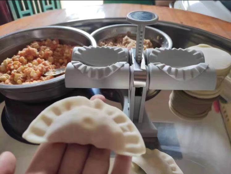 DumplingsMold, instrument de bucătărie pentru diverse paste umplute, colțunași - Image 7
