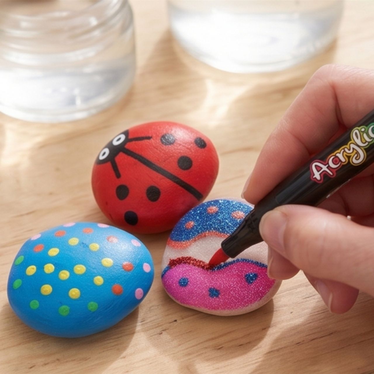 PaintAcrylic, acrylic markers (12 pieces) - Image 6