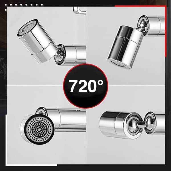 TapStar, tap with 720° rotating spray head - Image 4