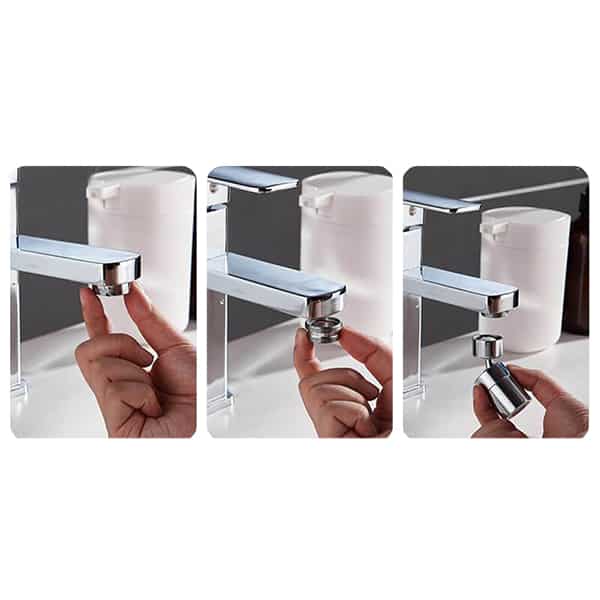 TapStar, tap with 720° rotating spray head - Image 5