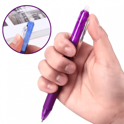 STILOURI ERASABLE, Stilouri cu gel termic ștergător (12 bucăți) - Image 2