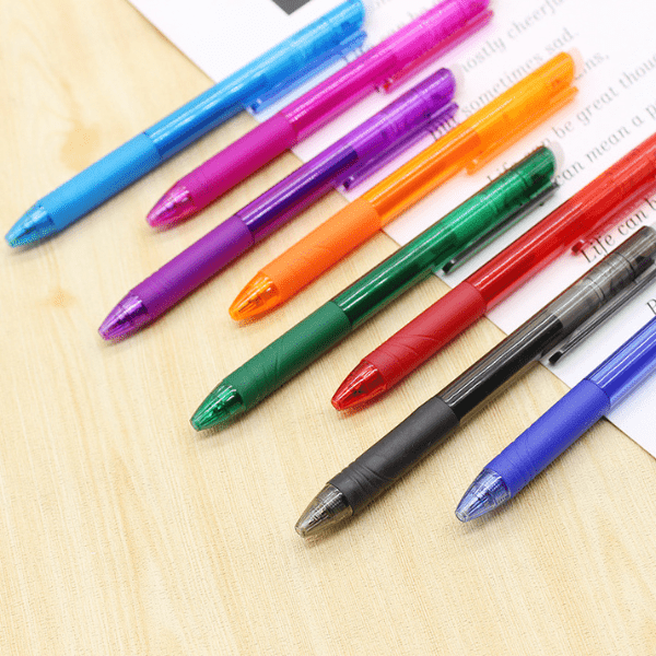STILOURI ERASABLE, Stilouri cu gel termic ștergător (12 bucăți) - Image 7