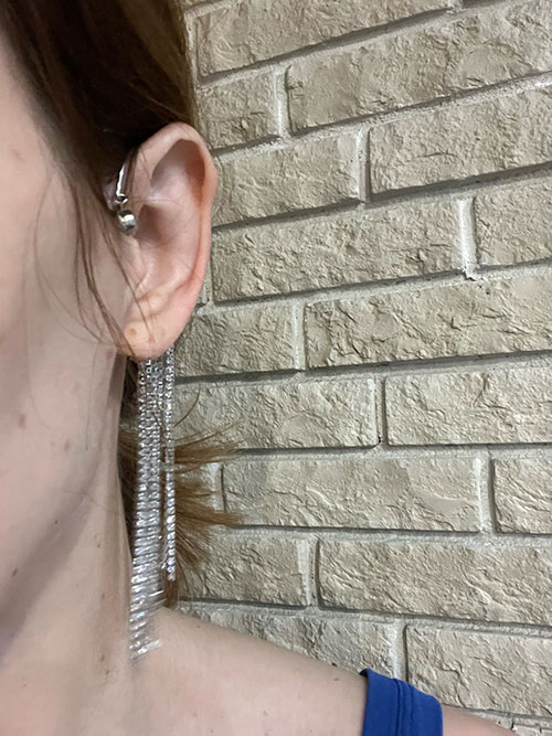 EarringCrystals, cercei cu cristale (1 bucată) - Image 10