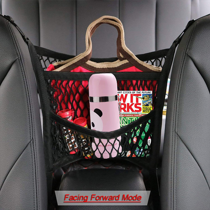 ElasticNet, compartimentare auto din plasă cu 2 buzunare adăugate - Image 7