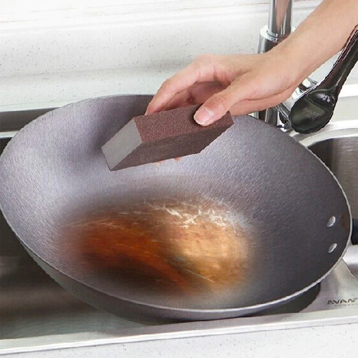 EmerySponge, un burete magic din cereale, care îndepărtează cele mai rezistente pete (set de 4 buc.) - Image 3
