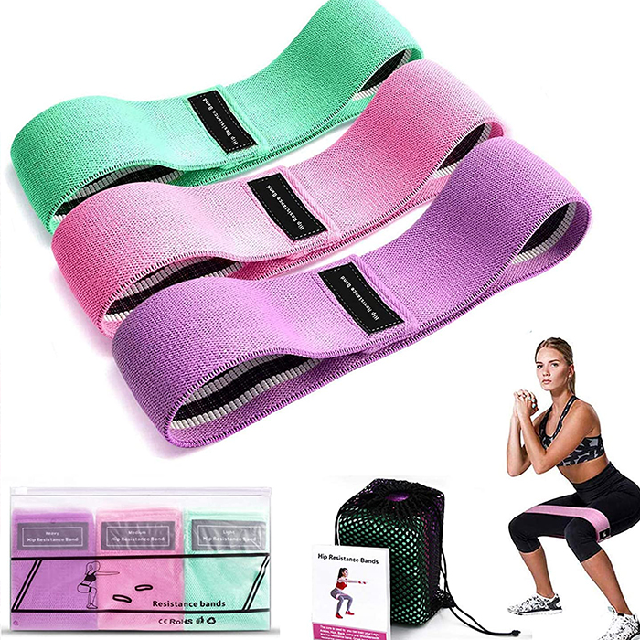 ExerciseBands, set de 3 benzi elastice pentru exerciții - Image 7